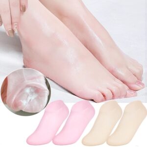 BUY 1 GET 1 FREE High Quality Silicone Foot Care Socks – Anti-Cracking Moisturizing Gel Socks (2Pair)